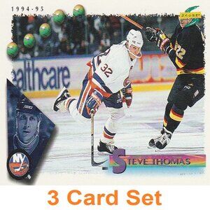 Steve Thomas Hockey Card Collection